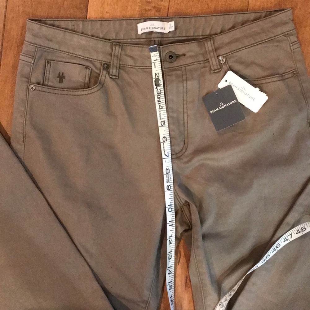 LL bean 10 tidal green signature boyfriend NWT